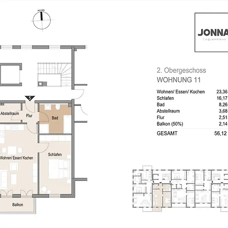 Logierhaus Jonna Whg 11 Westerland